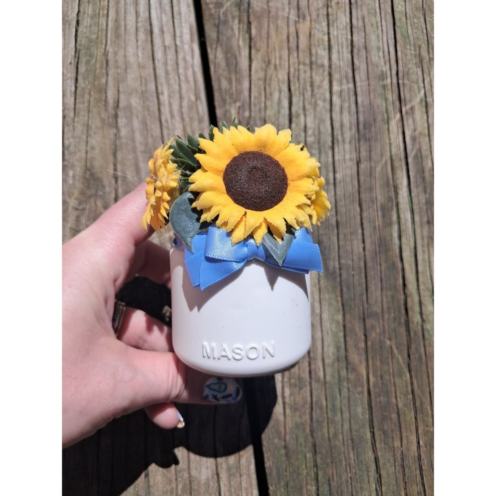 Yankee Candle ScentPlug Diffuser Fall Bouquet Sunflower & Light Sensor New J3